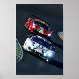 488 GTE EVO 24 timmar Le Mans 2022 Poster