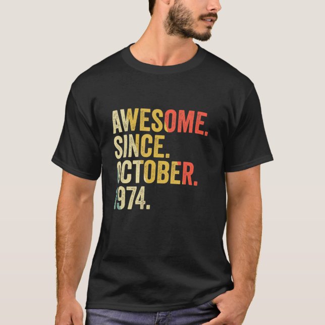 48 år gammal 48:e födelsedagen Fantastisk sedan ok T Shirt (Framsida)