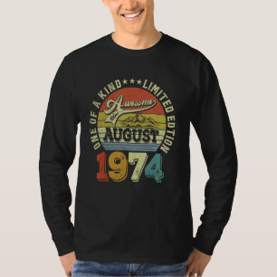 48 år gammal Fantastisk sedan augusti 1974 48:e fö T Shirt