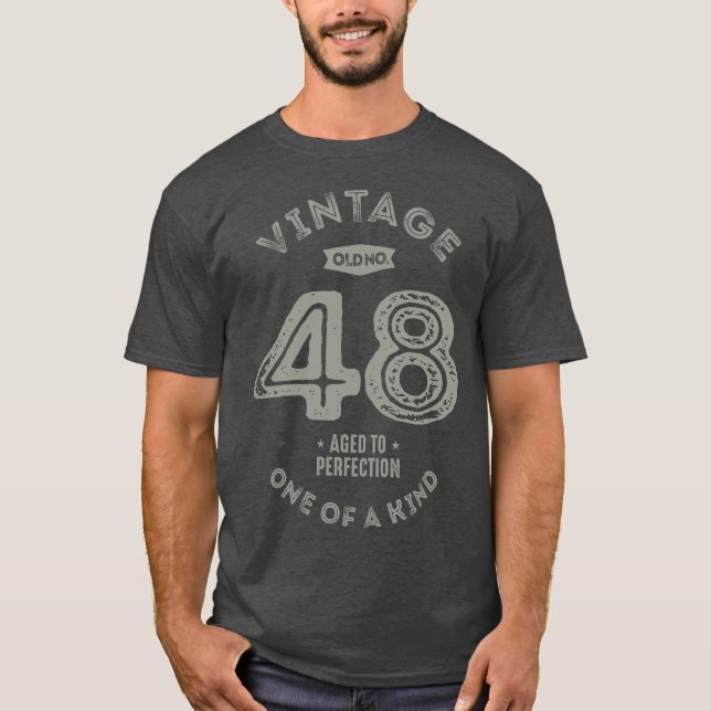 48 år Gammal födelsedagspresent T Shirt (Framsida)