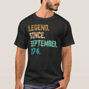 48 år gammal sjukdom sedan september 1974 48:e föd t shirt