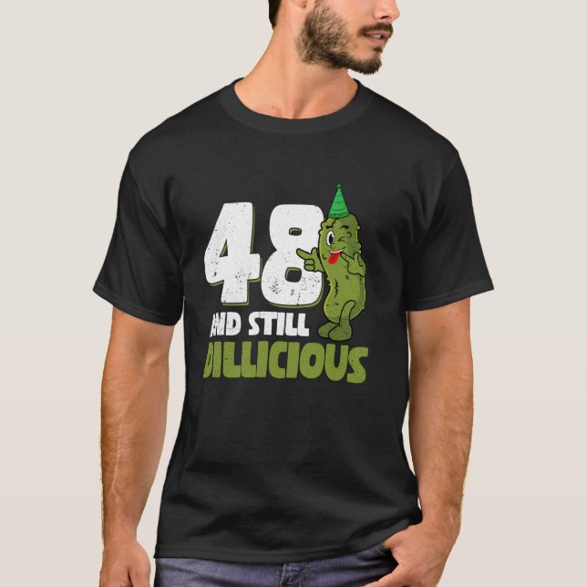 48 år Gurkor Uppfräck 48:e födelsedag T Shirt (Framsida)