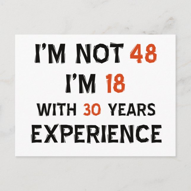 48-årsjubileum vykort (Framsida)