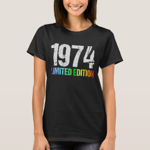 48:e födelsedagen Dam Manar 48 år 1974 6 T Shirt