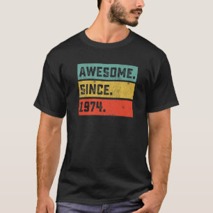 48:e födelsedagen Fantastisk sedan 1974 48 år T Shirt