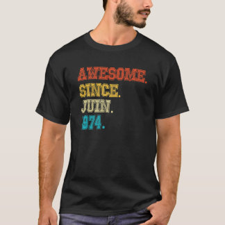 48:e födelsedagen Fantastisk sedan februari 1974 4 T Shirt