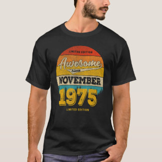 48:e födelsedagen i NOVEMBER 2023 Fantastisk sedan T Shirt