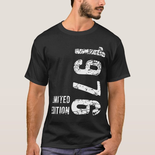 48:e födelsedagsgiftet 1976 Begränsad utgåva 48 år T Shirt (Framsida)