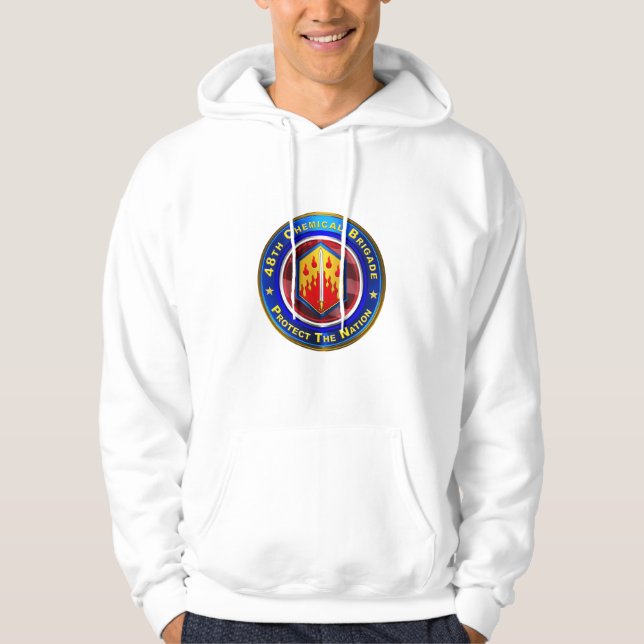 48:e kemiska brigaden hoodie (Framsida)