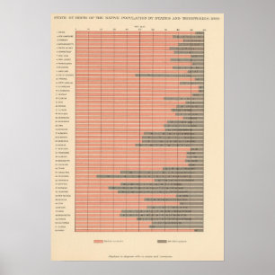48 Födelsestat 1900 Poster