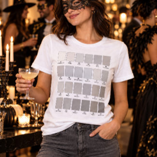 48 nyanser av grått Swatch Enkel Halloween-kostym T Shirt