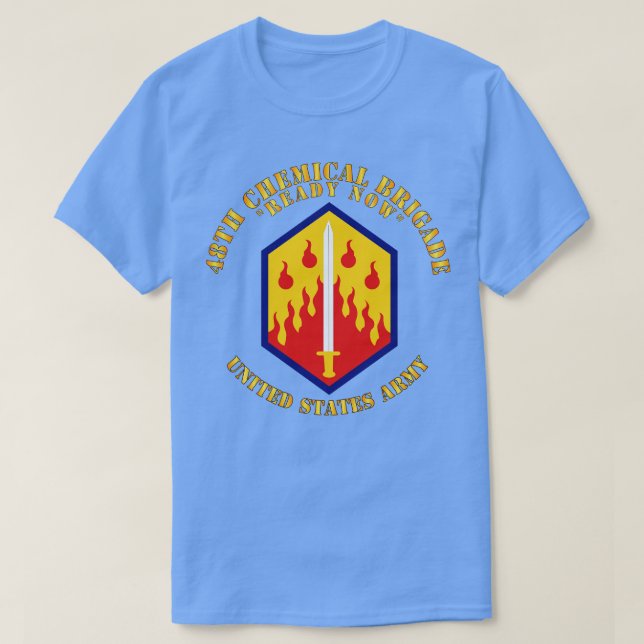 48th Chemical Brigade redo nu SSI X T Shirt (Design framsida)