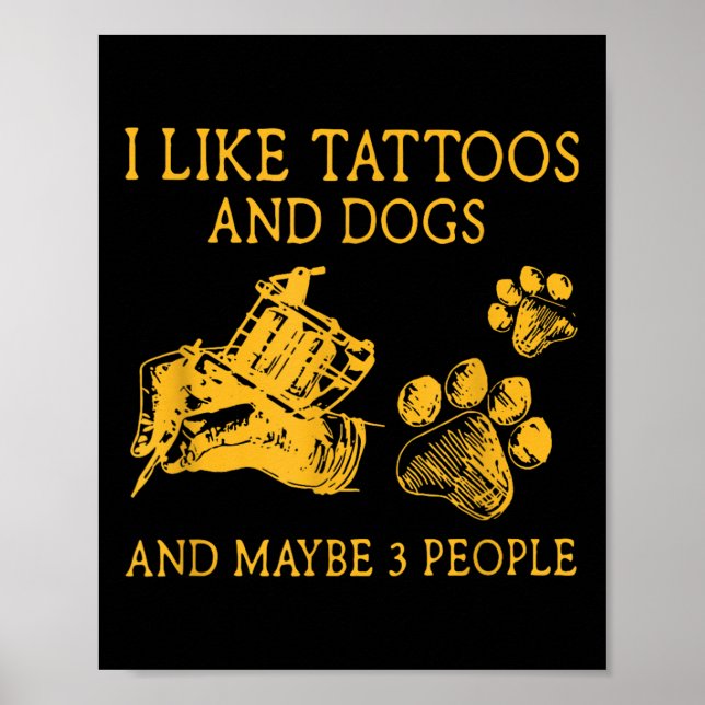 4905 108ike 116attoos 97nd 100Hundar 97:e 109-51 Poster (Framsidan)