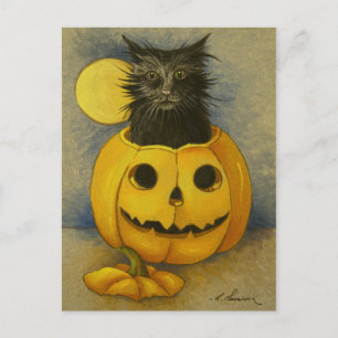 4919 Svart Magic Kattunge-vykort Vykort