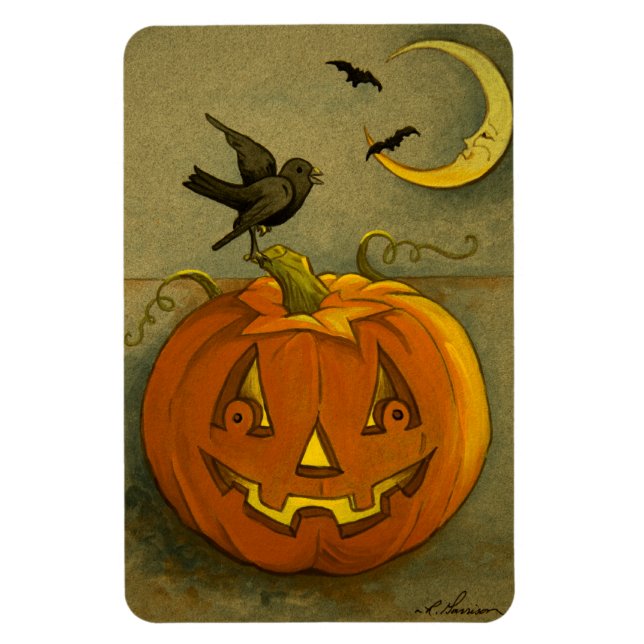 4923 Halloween Magnet (Vertikal)