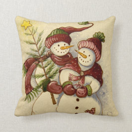 4924 Snögubbar jul Kudde