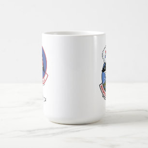 492. Kaffemuggen w/call för TFS F-111 underteckna Kaffemugg
