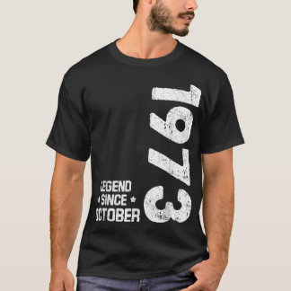 49 år gamla gåvor sedan oktober 1973 49 t shirt