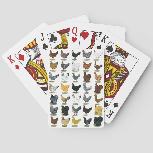 49 fega hönor spel kort (Baksidan)