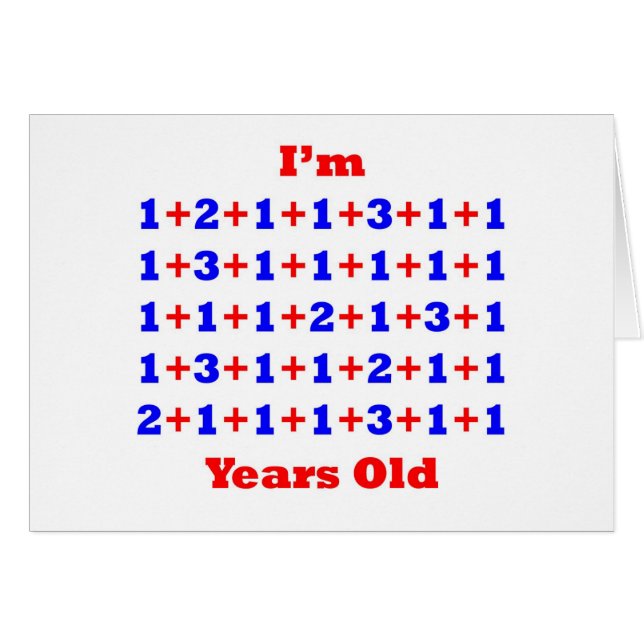 49 gammala år! hälsningskort (Framsidan Horizontal)