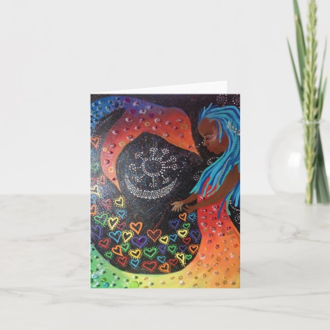 49 hjärtor för ett pulserakort kort (Framsida)