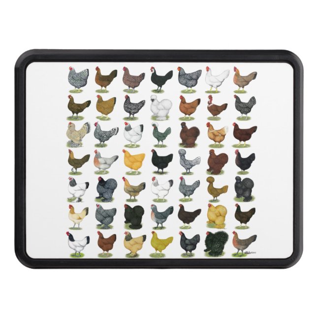 49 kycklingar skydd för dragkrok (Framsidan)