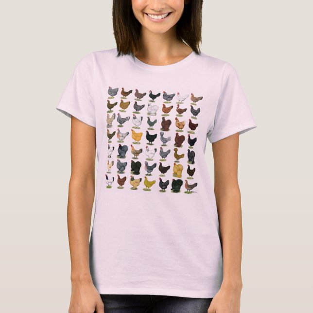 49 kycklingar tee (Framsida)