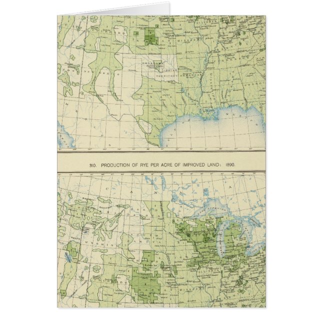 49 råg 1890 hälsningskort (Framsidan)