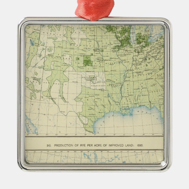 49 råg 1890 julgransprydnad metall (Framsidan)