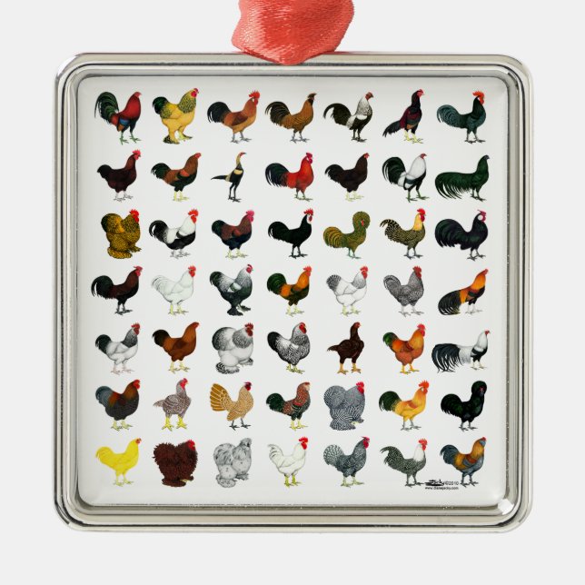 49 Tuppar Julgransprydnad Metall (Framsidan)