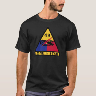 49th Armored uppdelning - LONE STJÄRNA Tee