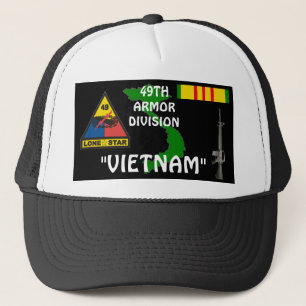 49th Lock för boll för ArmoruppdelningsVietnam Truckerkeps