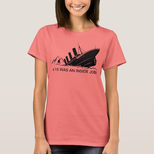 4/15 VAR ETT INSIDJOBB! T-Shirt (Framsida)