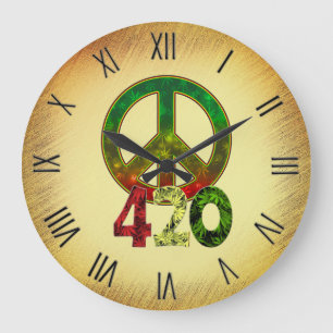 4 20 Fred Stor Klocka