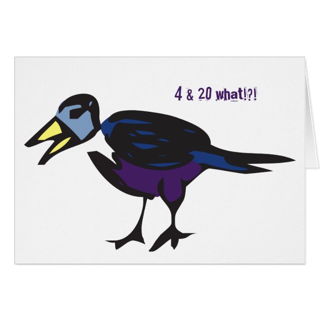 4 & 20 vad!?! OBS kort (Framsidan Horizontal)