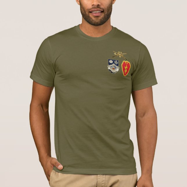 4/23. Inf. Skjorta för gradbeteckning M113 VSR Tee Shirt (Framsida)