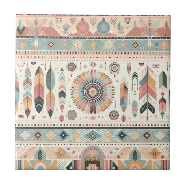 4.25 x 4.25 keramiska plattor för rosa kakelplatta (Framsidan)