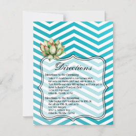 4.25x5.5 Körkort Boho Cacti Cactus Succulen Inbjudningar