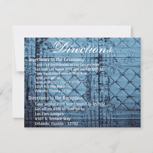 4.25x5.5 Plattor C för dragkortsskruvpanel Inbjudningar (Framsida)