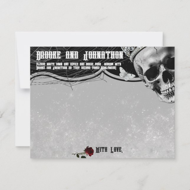 4.25x5.5 Rådgivningskortets dragande Adeline Zade  Inbjudningar (Framsida)