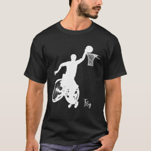 4 5-punkters rullstolskorgen Fly T Shirt