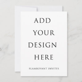 4,5-tums x6,25-tums inbjudnings-/inhägnadskort inbjudningar