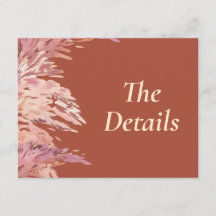 4,5 x 5,5 Bröllop-information infoga