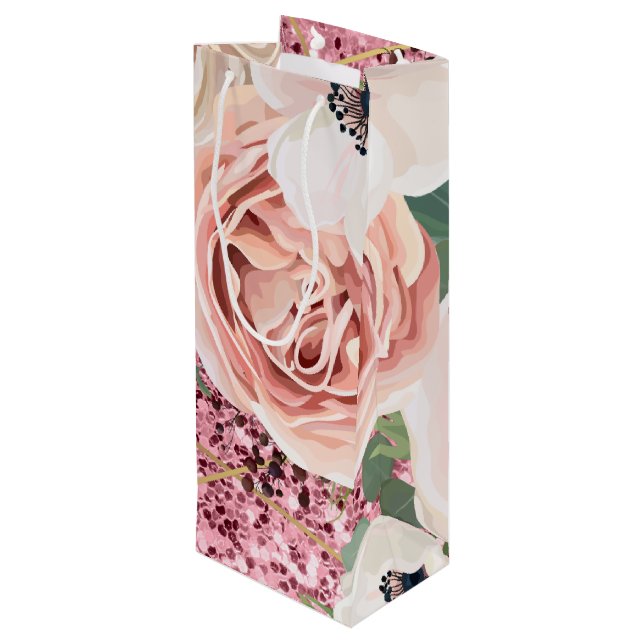 4,75lx4wx13h Vin Gift Bag Geometric Garden Ro (Baksidan Vinklad)