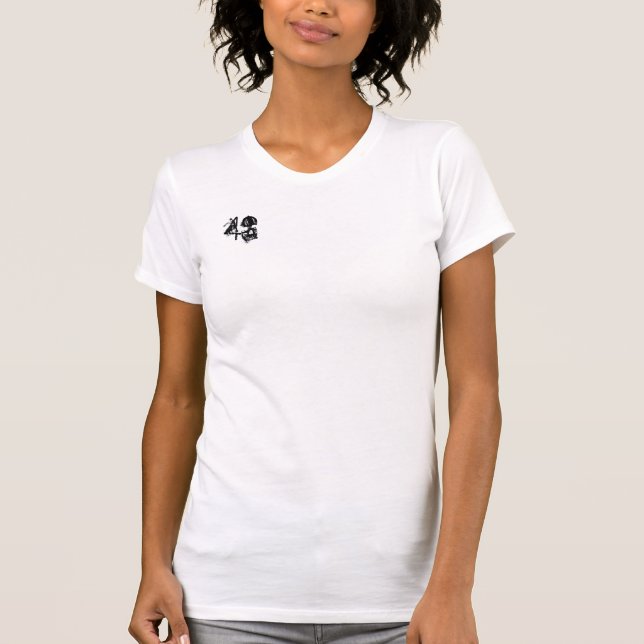 4_8 modeer - Argyle kvinna skjorta T-shirt (Framsida)