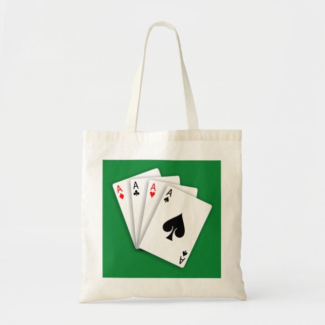 4 Aces Totebag Tygkasse (Framsidan)