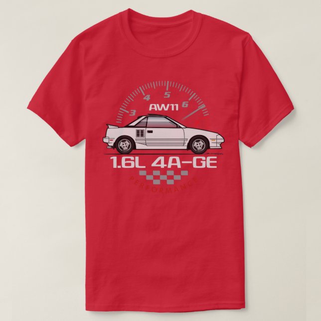 4 AGEWhite T Shirt (Design framsida)