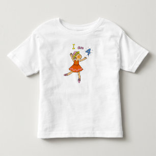 4 år gammal ballerina tee