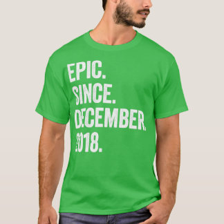 4 år gammal december 2018 4e födelsedagen3 t shirt