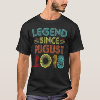 4 år gammal förklaring sedan augusti 2018 4e födel t shirt